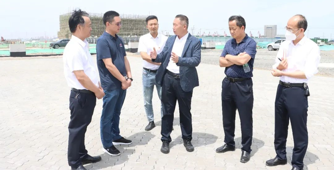王宝辉调研督导集疏运体系项目建设情况