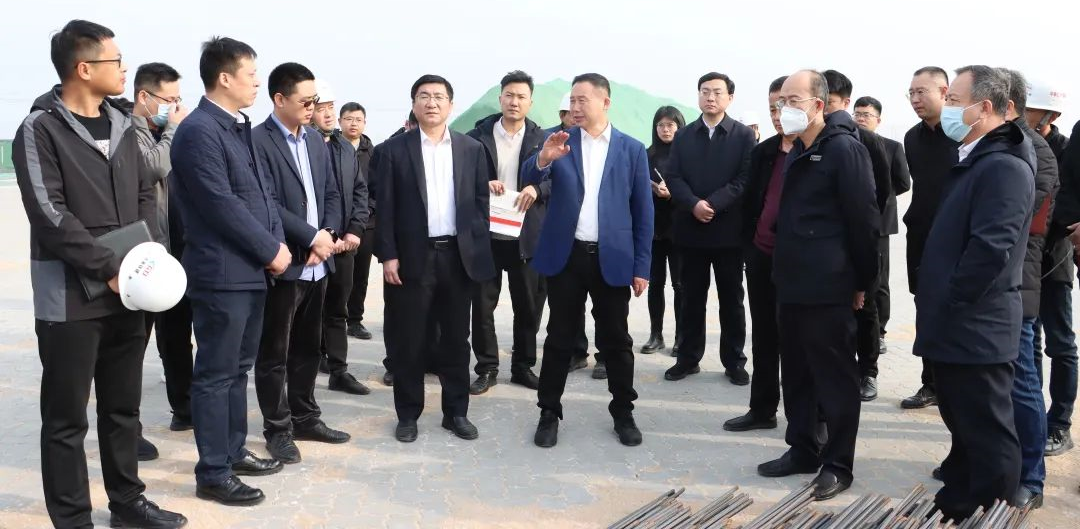 王宝辉董事长调研督导集疏运体系项目建设