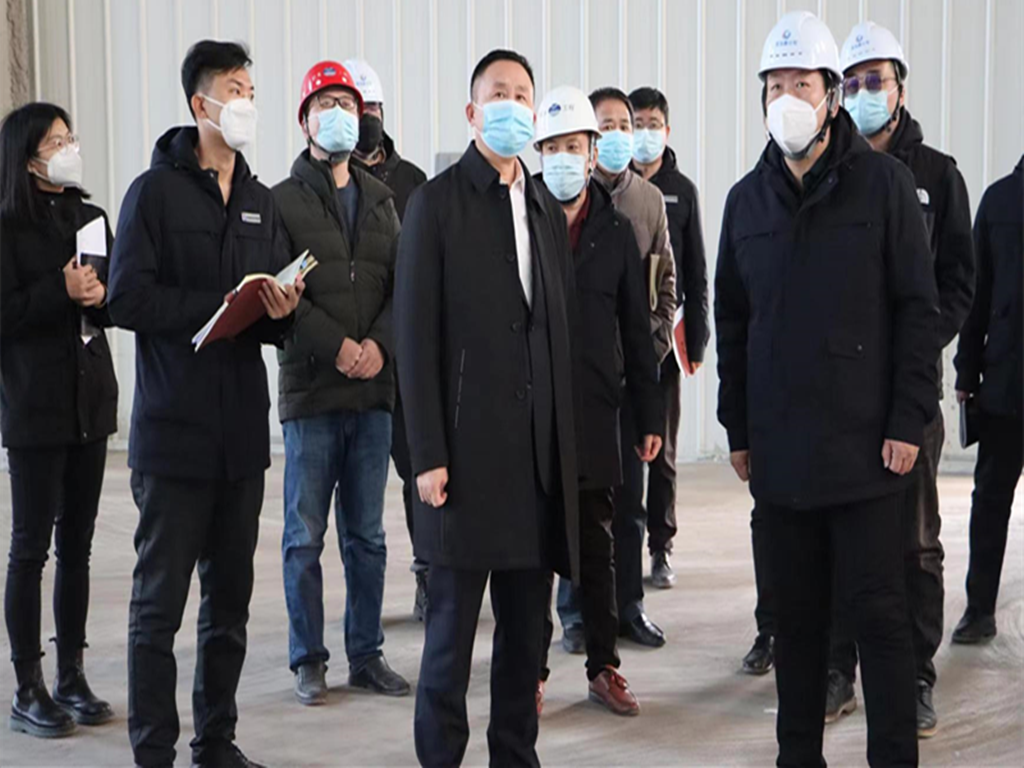 王宝辉董事长调研督导集团重点项目建设