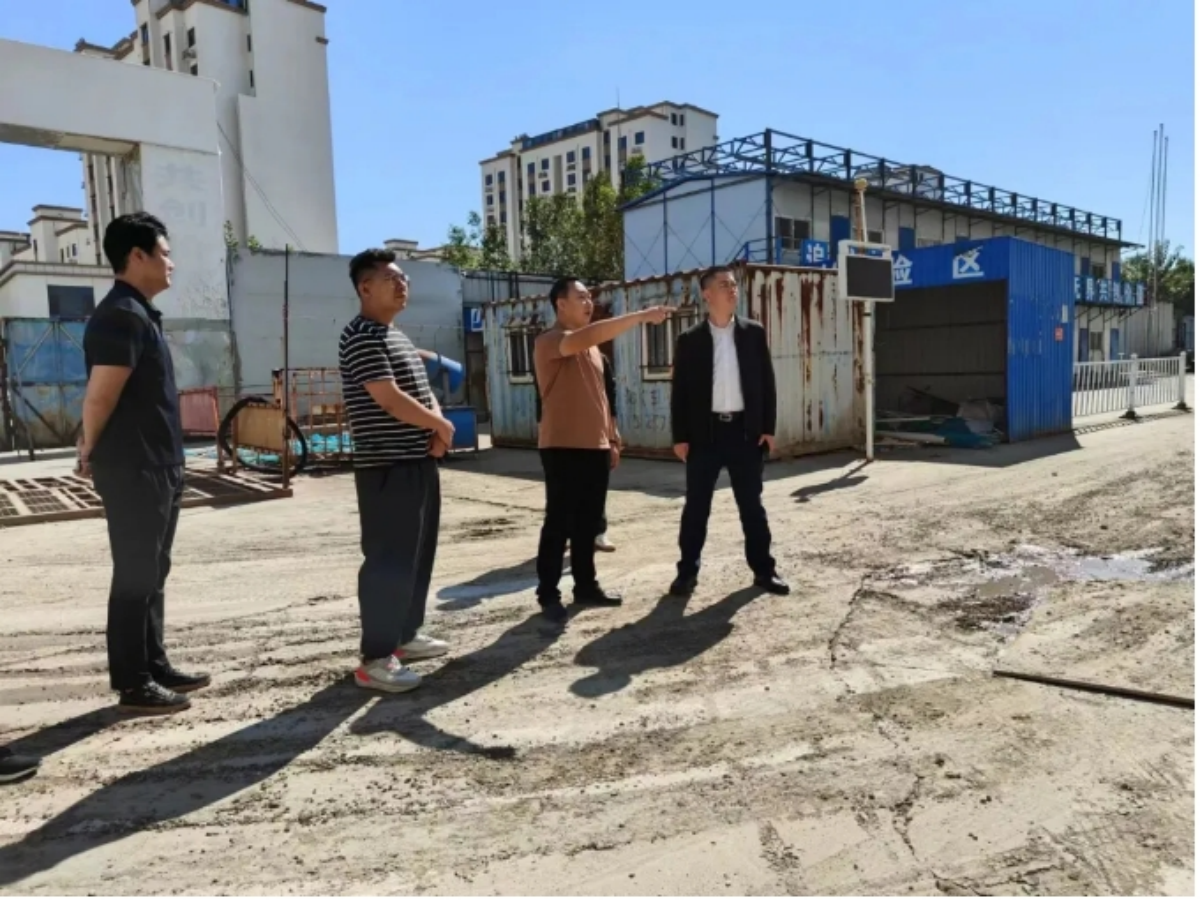 集团总经理胡汝森调研督导重点项目建设情况